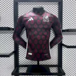 Mexico 2024/25 Home Long Sleeves Jersey â Player Versi